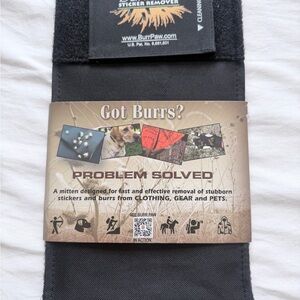 Burr Removal Tool for Dogs, Clothes, Horses & Hunting Gear Removing Sticky Burrs